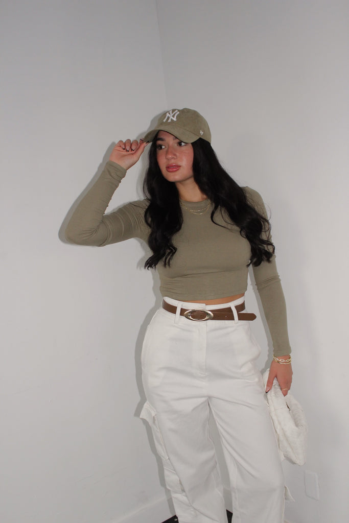 Long Sleeve Fitted Top