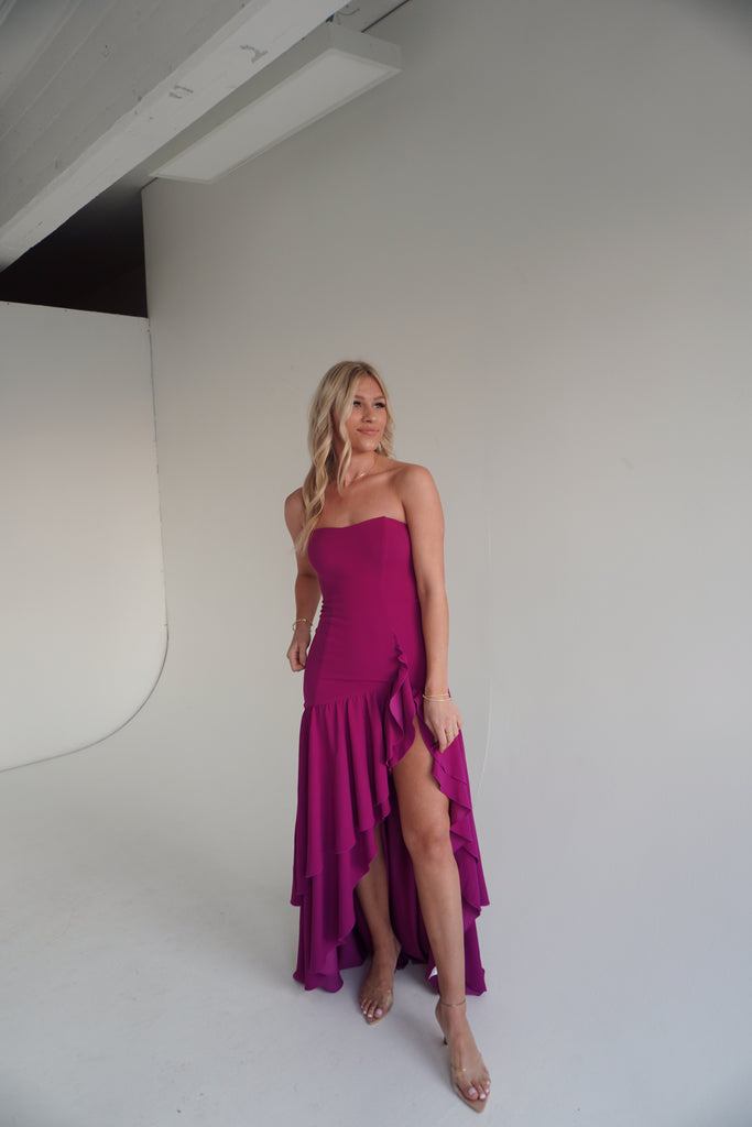 Purple Maxi Dress